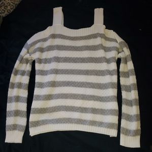 Soft off shoulder sweater